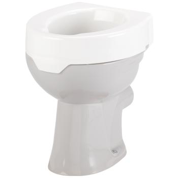 Toilettensitzerhöhung MOLETT weiß, 10 cm